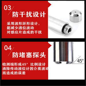 Liquid <b>Level</b> Sensor AN1160 0-3 Meters PTFE Cable 24V Power Supply High Accuracy For Industrial Use - Product Image 1