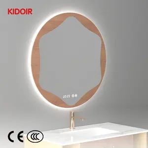 Kidoir OEM ODM Star Shape Smart Mirror Bathroom Led Salon Up Mirror Custom Led Makeup Mirror With Led Light