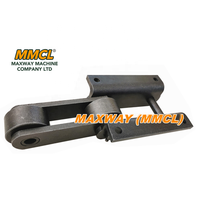Chaîne à maillons en alliage de titane MAXWAY MMCL pour chenilles d'excavatrice amphibie (véhicule tout-terrain) – Taille personnalisée – Garantie 1 an