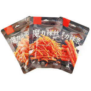 Snacks chinois en gros préférentiels, snacks épicés au gluten en vrac, bandes épicées décontractées, snacks épicés <span class=keywords><strong>Latiao</strong></span> - Product Image 3