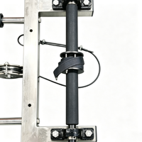 Rouleau d'entraînement pour avant-bras et poignets, à fixer sur rack de musculation, accessoire pour machine à câble, pour la force et la rééducation des poignets, accessoire de gym