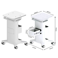 Chariot projecteur pliable esthétique moderne chariots équipement pour salon hôtel chambre maison bureau salle de bain usage extérieur