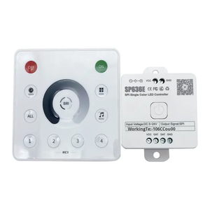 Contrôleur <span class=keywords><strong>de</strong></span> synchronisation musicale SP636E RGB CCT LED à canal unique pour éclairage <span class=keywords><strong>de</strong></span> spectacle, prix compétitif, direct usine - Product Image 4