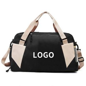 Sac de voyage personnalisé pour le sport et le fitness avec logo, grande capacité, imperméable, sac de sport en tissu Oxford pour affaires, vente en gros - Product Image 4