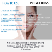 Vente en gros OEM ODM Sérum éclaircissant pour le visage coréen, soin de la peau, anti-âge, hydratation intense, sérum pour le visage à la vitamine C
