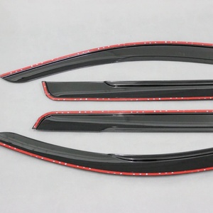 กันสาดประตูหน้าต่างรถยนต์ KQD ขายดีจากโรงงาน ผลิตตามสั่ง สำหรับ Kia Morning ปี 2018 ขึ้นไป - Product Image 3