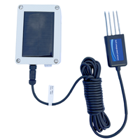 Capteur de sol sans fil 8-en-1 LoRa pour l'agriculture : NPK, pH, conductivité et humidité – Équipement de test du sol à énergie solaire