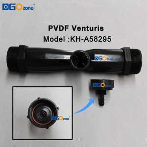 Tubo di irrigazione resistente all'ozono accessori 2 "PVDF <span class=keywords><strong>Venturi</strong></span> iniettore - Product Image 3