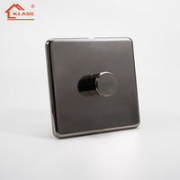 Interruptores de pared eléctricos de baquelita estándar británico KLASS UK, económicos, con certificación BS, interruptores de luz y enchufes.
