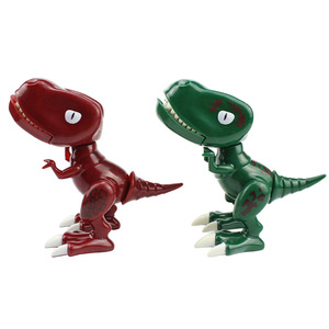 Tyrannosaurus Rex Cake Toppers Red And Green Plastic Reusable Birthday Decorations For Kids Party Supplies - Product Image 4