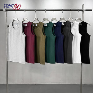 Camiseta sin mangas <span class=keywords><strong>para</strong></span> <span class=keywords><strong>hombre</strong></span>, 100% algodón, corte ajustado, <span class=keywords><strong>para</strong></span> entrenamiento deportivo, ejercicio <span class=keywords><strong>al</strong></span> aire libre, <span class=keywords><strong>gimnasio</strong></span>, venta <span class=keywords><strong>al</strong></span> por mayor - Product Image 6