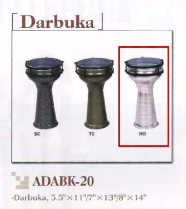 Bag For Darbuka Doumbek Drum Soft Case ADO-204 