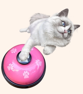 กระดิ่งสุนัขทำจากโลหะ + พลาสติกสำหรับกระโถนสัตว์เลี้ยงฐาน100% - Product Image 3