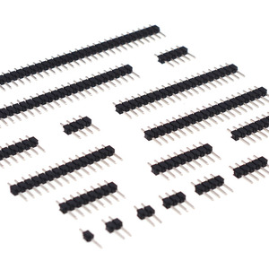 YZ 2.54 มม. ขั้วต่อพินแถวเดียว 1-40P ขาเสียบตรง ขั้วทองแดง สำหรับงานวิศวกรรมไฟฟ้า - Product Image 2