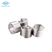 304 Stainless Steel Metric Thread Inserts M1/2-13-1.5D Right Hand Fully Threaded 38mm Diameter Spline Drive Plain Finish DIN
