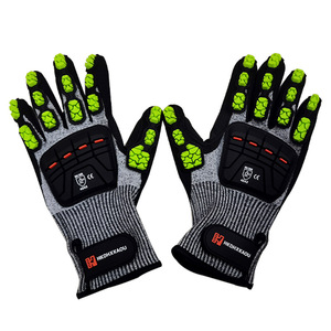 Guantes de Seguridad Grises Resistentes a Cortes para la Industria Petrolera, Construcción, Protección Mecánica y Trabajo - Product Image 6