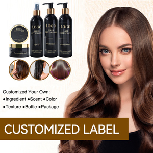 Sampo dan Kondisioner Ekstensi Rambut Protein Keratin Bebas Pewangi Sulfat dengan Logo Kustom OEM, Biotin untuk Meningkatkan Pertumbuhan Rambut - Product Image 4