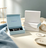 Boîte d'emballage pour bijoux en gros, emballage de luxe, personnalisation de boîtes, boîte cassette, logo, cadeau pour l'expédition