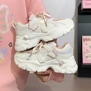 Scarpe sportive in Mesh traspiranti e comode da donna <span class=keywords><strong>bianche</strong></span> da donna Sole spesse e resistenti all'usura - Product Image 6