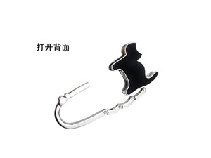 Gancho Plegable para Bolso con Logotipo Personalizado, Diseño de Gato Adorable, Colgador de Bolso para Mesa, Soporte Personalizado para Bolso, Gancho para Borde de Mesa, Directo de Fábrica - Product Image 5