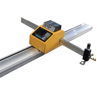 Machine de découpe plasma CNC portable de petite taille avec moteur pas à pas, torches de découpe oxy-gaz et plasma 220V/380V