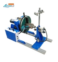 Table de soudage en acier inoxydable de 50 kg, positionneur de soudage rotatif et mandrin réglable de 200 mm