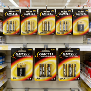 Pilas Alcalinas Súper AA AAA LR6 LR03 de 1.5V de Larga Duración OEM, con Blíster Personalizado con Logotipo para Supermercados - Product Image 2