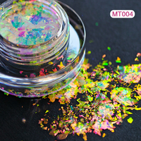 Superbe paillettes caméléon arc-en-ciel, paillettes irisées blanc opale pour cosmétiques, résine et artisanat