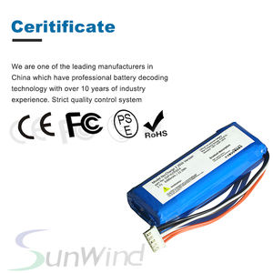 Batterie de remplacement pour <span class=keywords><strong>JBL</strong></span> Speaker Charge3 <span class=keywords><strong>Charge</strong></span> <span class=keywords><strong>3</strong></span> 2016 Version GSP1029102A - Product Image 6