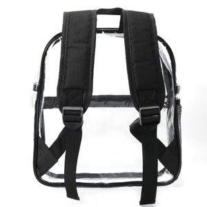 Sinh thái thân thiện rõ ràng <span class=keywords><strong>PVC</strong></span> trường cuốn sách túi cho sinh viên không thấm nước trong suốt Ba lô cho sân vận động sự kiện buổi hòa nhạc đã được phê duyệt - Product Image 5