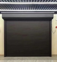 Puerta de Garaje Plegable, Resistente al Viento y al Agua, sin Rieles, de Fabricación Profesional