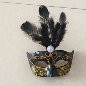 Costume Cosplay <span class=keywords><strong>masque</strong></span> de fête vénitien en plastique oeil carnaval mascarade coq plume décor <span class=keywords><strong>pour</strong></span> <span class=keywords><strong>les</strong></span> vacances de noël - Product Image 1