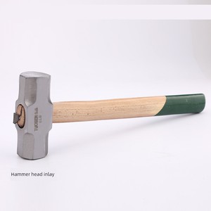 Marteau octogonal Tuosen 4 lb 6 lb 8 lb avec manche en bois, outil de maçonnerie - Product Image 2