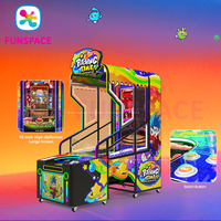 Funspace Factory Vente en gros de machines d'arcade à pièces, machine de jeu vidéo de lancer de balle avec système de récompense par ticket