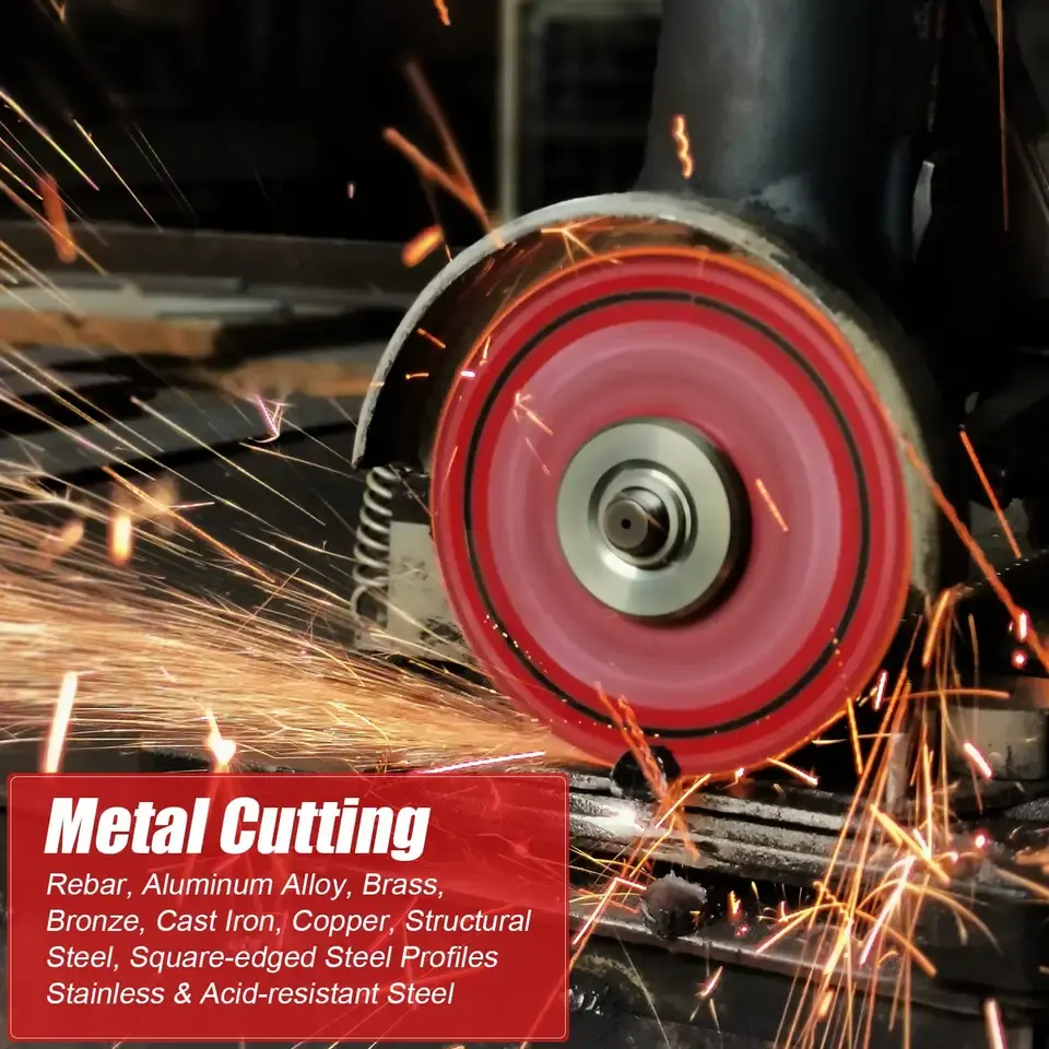 5 inch kim cương cắt đĩa bánh xe cho kim loại với hơn 5000 vết cắt trong hiệu suất an toàn tốt