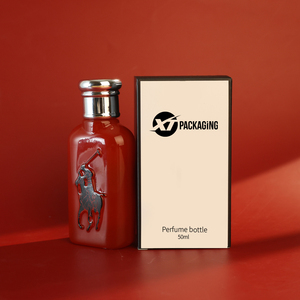 Wholesale Digital Printing Luxury Popular square <b>Bottle</b> Cosmetic <b>Bottle</b> Glass <b>Bottle</b> with Cover - Product Image 1