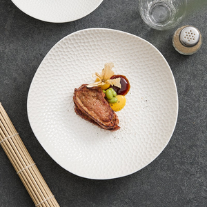 Platos de Cerámica con Diseño Único para Ensaladas, Vajilla de Gastronomía para Restaurantes, Platos de Cerámica de Guangzhou <span class=keywords><strong>Hefa</strong></span> Vaissell - Product Image 5
