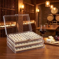 Grandes tuiles de Mahjong en acrylique, tuiles de Mahjong américaines pour les soirées de jeu en famille, les détaillants soutenant les programmes communautaires et les salles de jeux