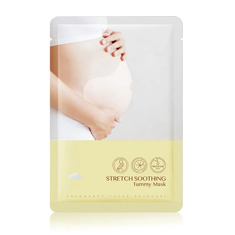 プライベートラベル保湿妊娠中のベリーマスクボディスキンケアベリーシートマスク、ストレッチマークを減らすマタニティコットンを取り除く