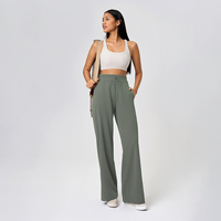XW-D25048 Nouveauté Pantalon de jogging décontracté tendance ample Pantalon de jogging droit en modal pour femmes pour le sport et l'exercice