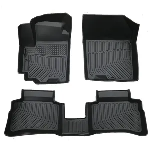 Easy to clean eco-friendly TPE car floor liner mats foot carpet for Suzuki Vitara