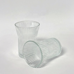 Vaso <span class=keywords><strong>de</strong></span> vidrio vertical con diseño <span class=keywords><strong>de</strong></span> <span class=keywords><strong>grano</strong></span> <span class=keywords><strong>de</strong></span> madera, resistente al calor, con funda <span class=keywords><strong>de</strong></span> cuero y madera para zumos y leche - Product Image 2