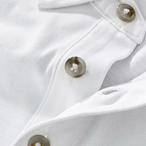 Polo à manches longues pour enfants, garçons et filles, avec logo personnalisé, en coton respirant - Product Image 5