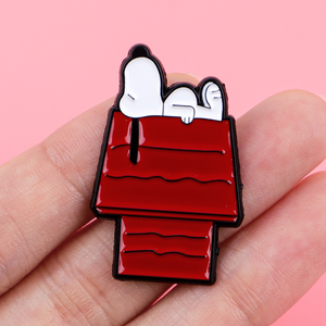 11 Nuevos Diseños de Broches de Aleación con Forma de Perro de Dibujos Animados, Lindos y de Alta Calidad, para Decoración de Mochilas - Product Image 2