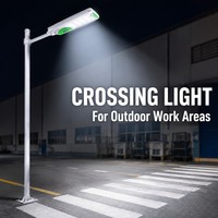 Farola Solar Integrada de 500W con Control Automático de Luz, Amplio Rango de Temperatura, para Carreteras, Áreas de Descanso, Caminos Rurales, Soporte de Ingeniería
