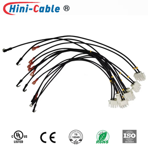 Cubierta protectora de cable LAN de moldeo por inyección personalizado CAT6 Cable de red de 8 pines 90/180 grados 26AWGx4P Cables de control de producto de alambre - Product Image 4