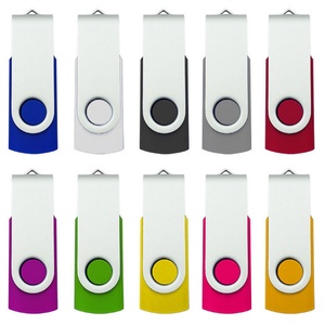 Dispositivo USB Giratorio Colorido, Marca Personalizada, Unidad Flash USB 3.0, Memoria USB Metálica Económica de 16GB 32GB 64GB - Product Image 2
