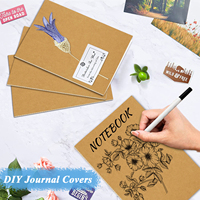 Petit cahier d'exercices pour enfants, cahier d'école ligné en kraft, couverture en papier cousu pour le journal des élèves