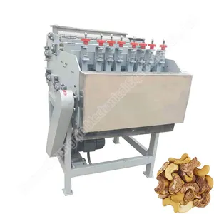 Máquina de procesamiento de maquinaria de eliminación de nueces Husker, desgranadora de anacardos automática Manual pequeña