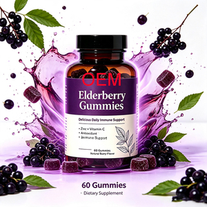 Suplementos Energéticos e Inmunitarios, Gomitas <span class=keywords><strong>de</strong></span> Frambuesa y Baya <span class=keywords><strong>de</strong></span> Saúco <span class=keywords><strong>para</strong></span> Mujeres y Hombres, Antioxidantes, Vitamina C, <span class=keywords><strong>Zinc</strong></span> con Gomitas <span class=keywords><strong>de</strong></span> Baya <span class=keywords><strong>de</strong></span> Saúco - Product Image 3